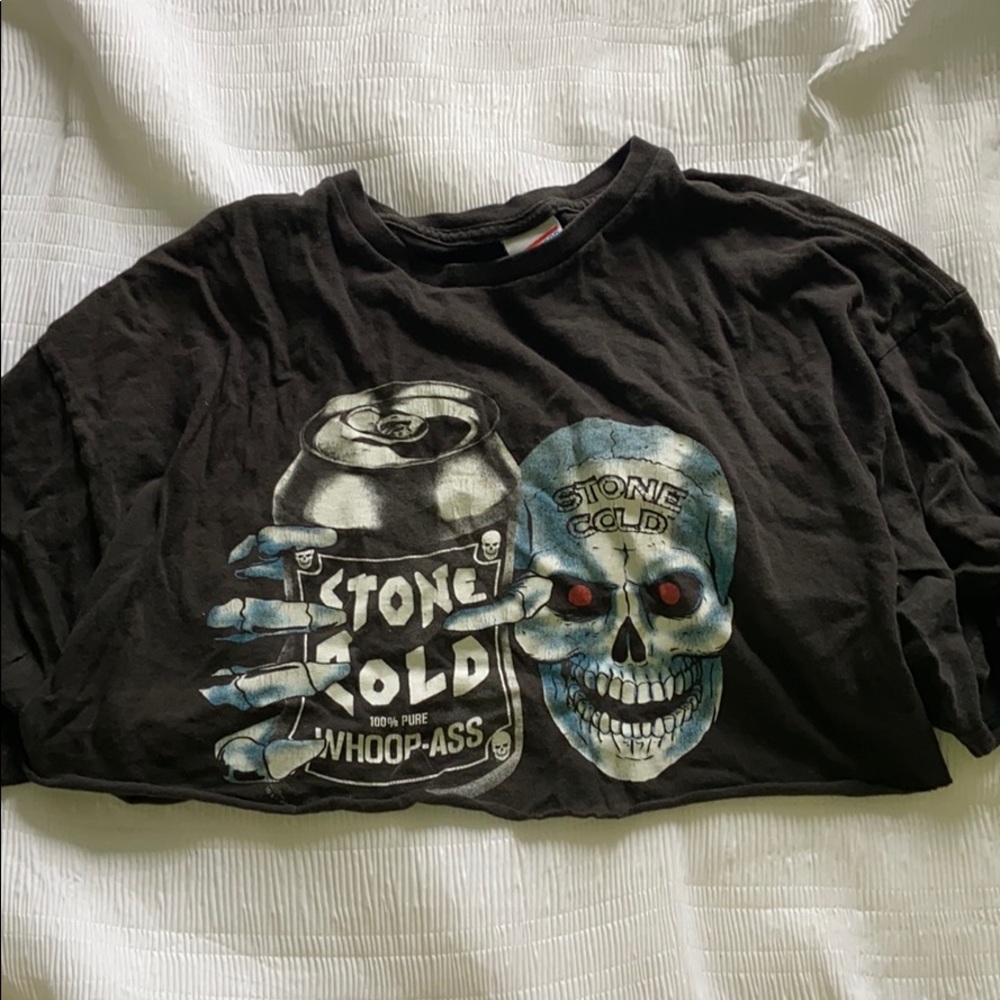 Stone cold cropped top